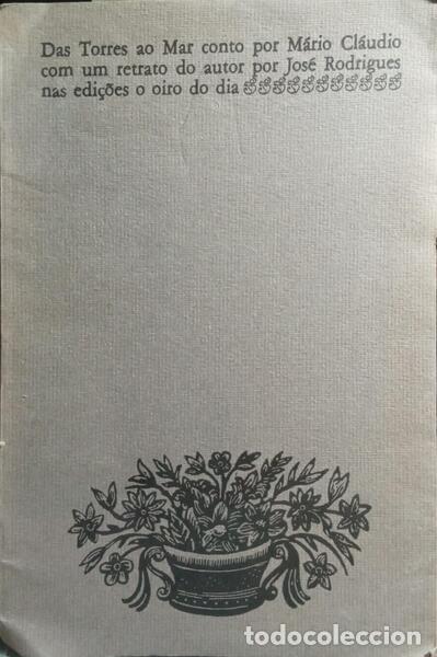 Libros: CL&Aacute;UDIO. (M&aacute;rio) - DAS TORRES AO MAR. - Foto 1