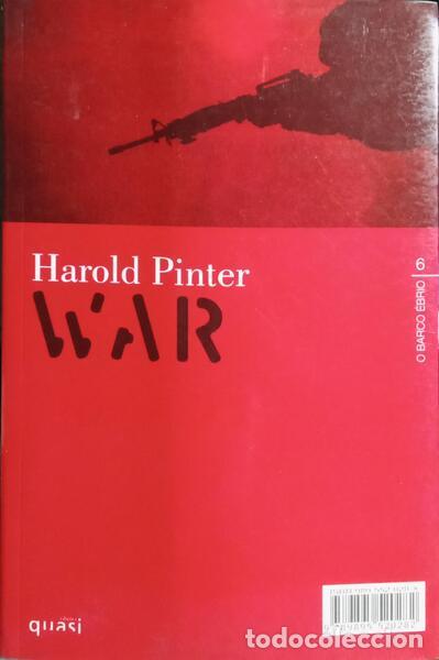 Libros: PINTER. (Harold) - GUERRA - WAR. - Foto 1