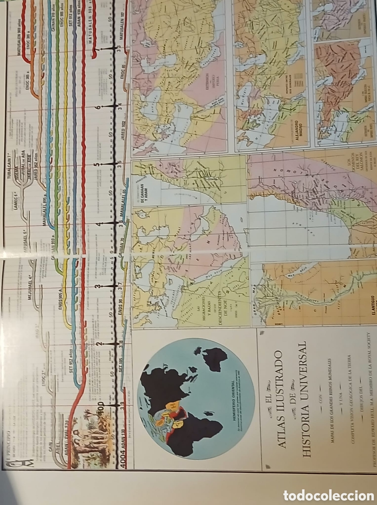 Libros: Atlas ilustrado de historia universal - Foto 2
