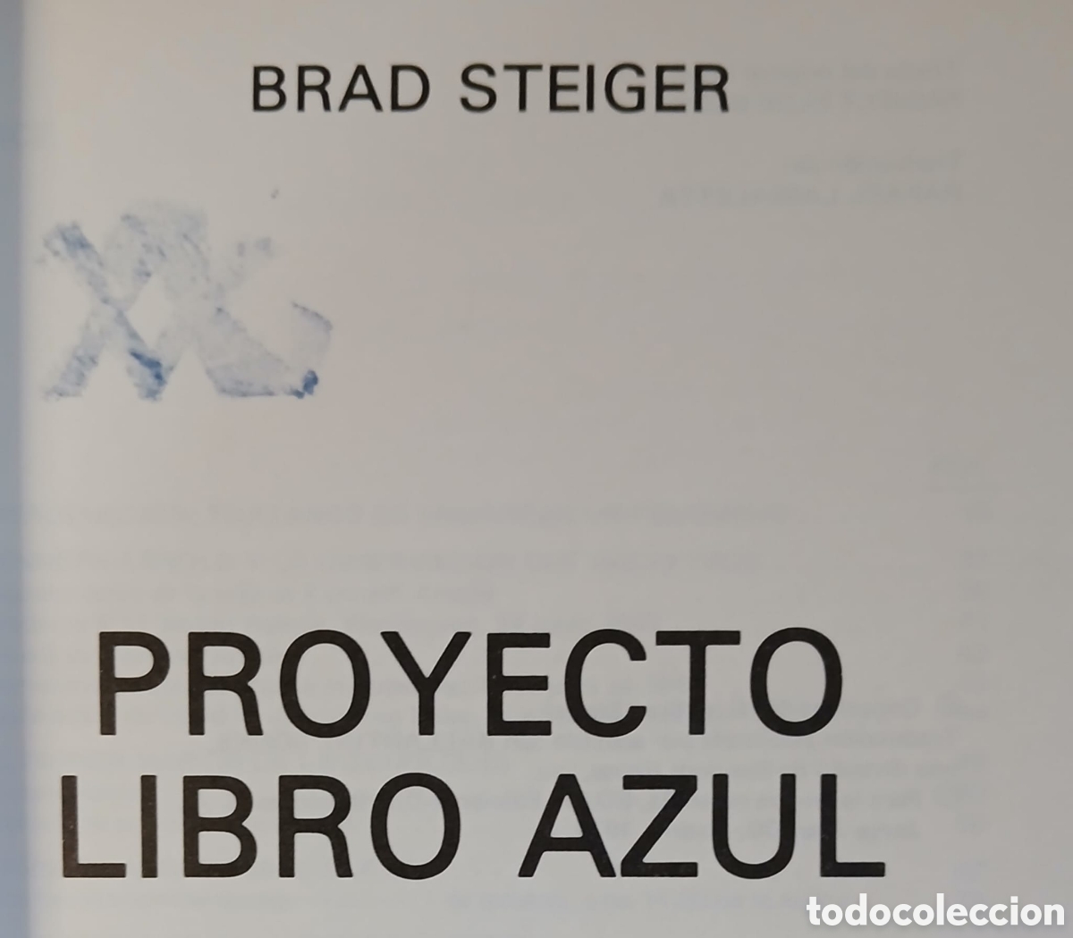 Libros: Proyecto libro azul, Brad Steiger - Foto 4