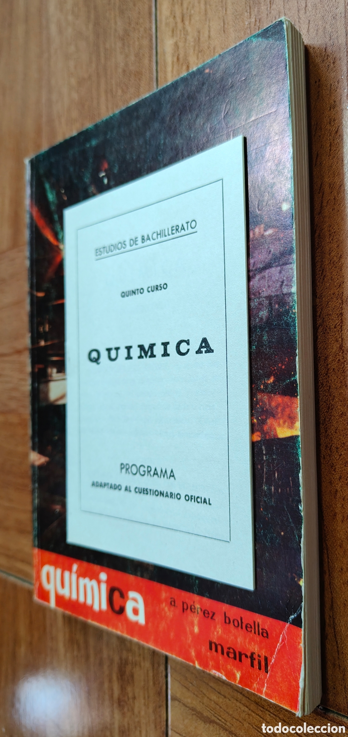 Libros: Qu&iacute;mica 5&ordm; Curso + Programa � Marfil - A. P&eacute;rez Botella - Foto 3