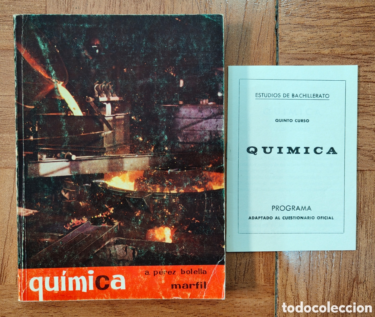Libros: Qu&iacute;mica 5&ordm; Curso + Programa � Marfil - A. P&eacute;rez Botella - Foto 1