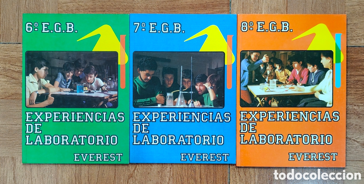 Libros: Experiencias de Laboratorio 6&ordm; 7&ordm; y 8&ordm; E. G. B. - VV. AA. - Foto 1