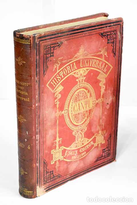 Libros: Historia universal, tomo IV.- Cantu, Cesare - Foto 1