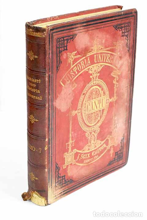 Libros: Historia universal, tomo VII.- Cantu, Cesare - Foto 1