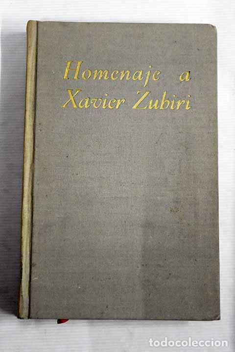 Libros: Homenaje a Xavier Zubiri - Foto 1