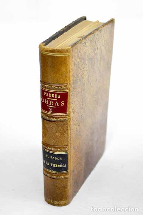 Libros: El sabor de la tierruca.- Pereda, Jos&eacute; Mar&iacute;a de - Foto 1