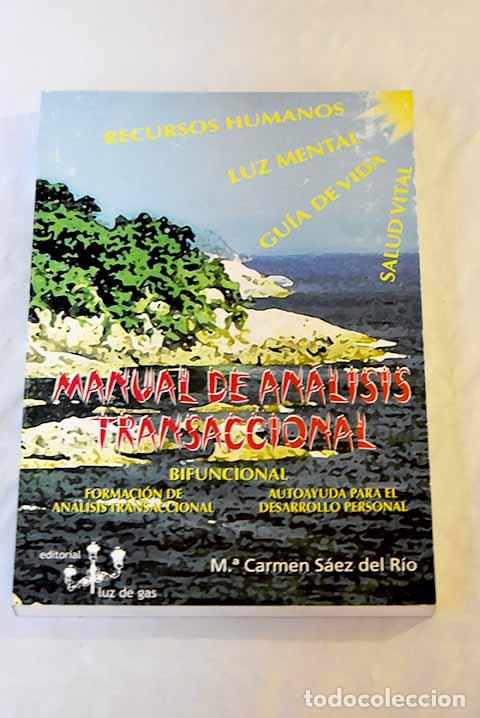 Libros: Manual de an&aacute;lisis transaccional.- S&aacute;ez del R&iacute;o, Mar&iacute;a Carmen