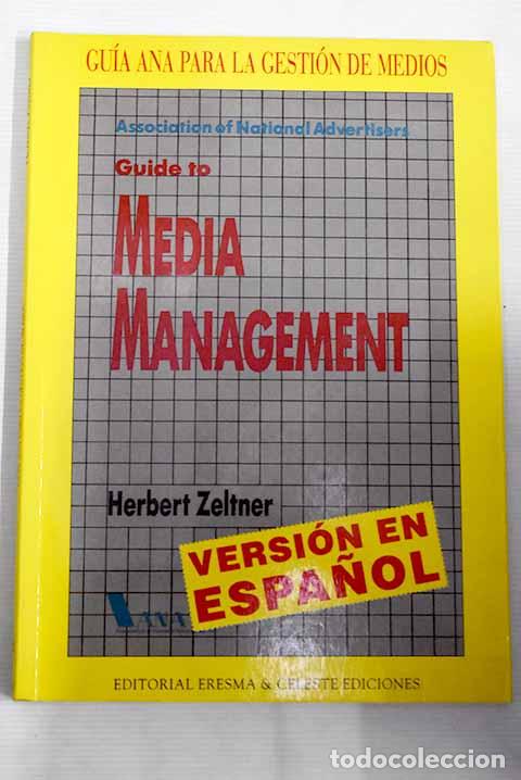 Libros: Gu&iacute;a ANA para la gesti&oacute;n de medios.- Zeltner, Herbert - Foto 1