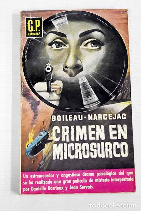 Libros: Crimen en microsurco.- Boileau, Pierre - Foto 1