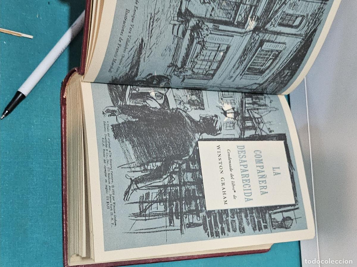Libros: libro en piel rojo antiguo - Foto 5
