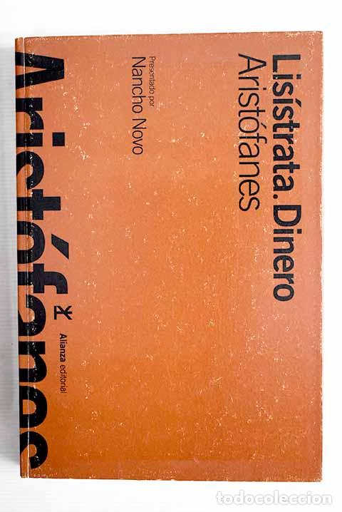 Libros: Lis&iacute;strata ; Dinero: Arist&oacute;fanes.- Arist&oacute;fanes - Foto 1