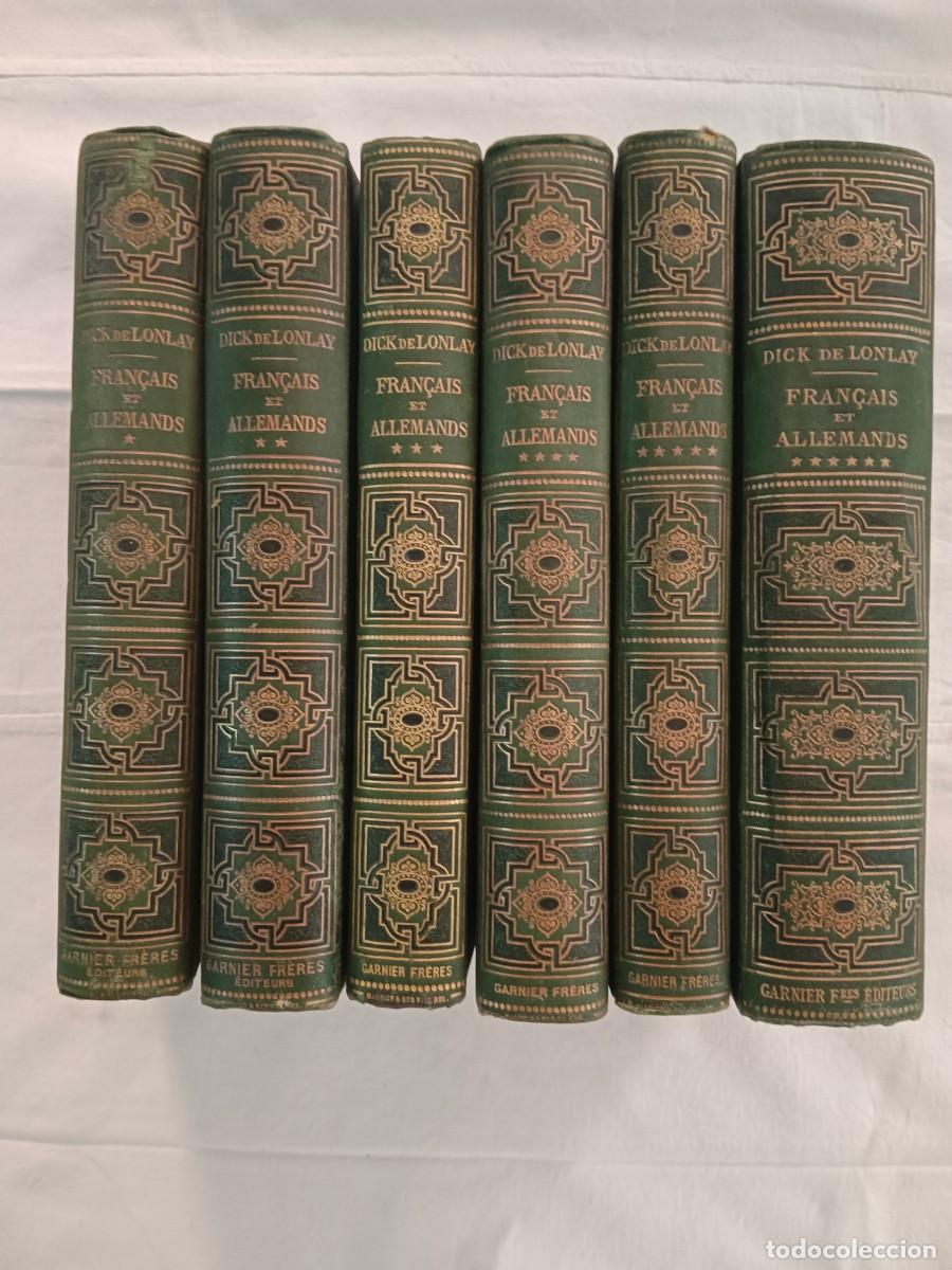 Libri di seconda mano: FRAN&Ccedil;AIS & ALLEMANDS - HISTOIRE ANECDOTIQUE DE LA GUERRE DE 1870 - 1871 - 6 TOMOS - Dick de Lonlay