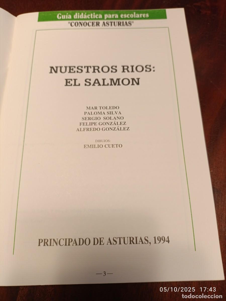 Libros: Nuestros r&iacute;os el salm&oacute;n. Gu&iacute;a did&aacute;ctica - Foto 3