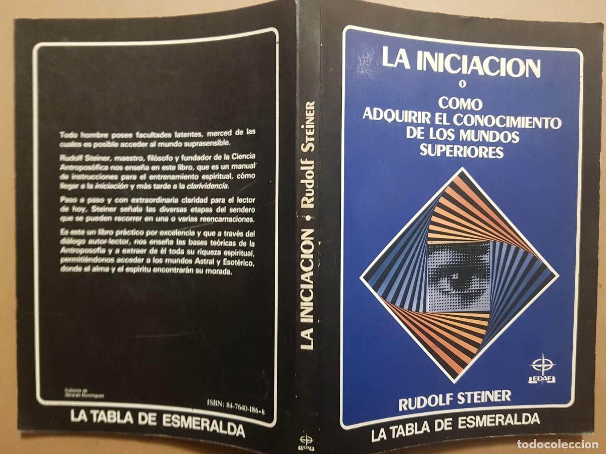Libros: LA INICIACION - RUDOLF STEINER - ED. EDAF - 1988 - Foto 2