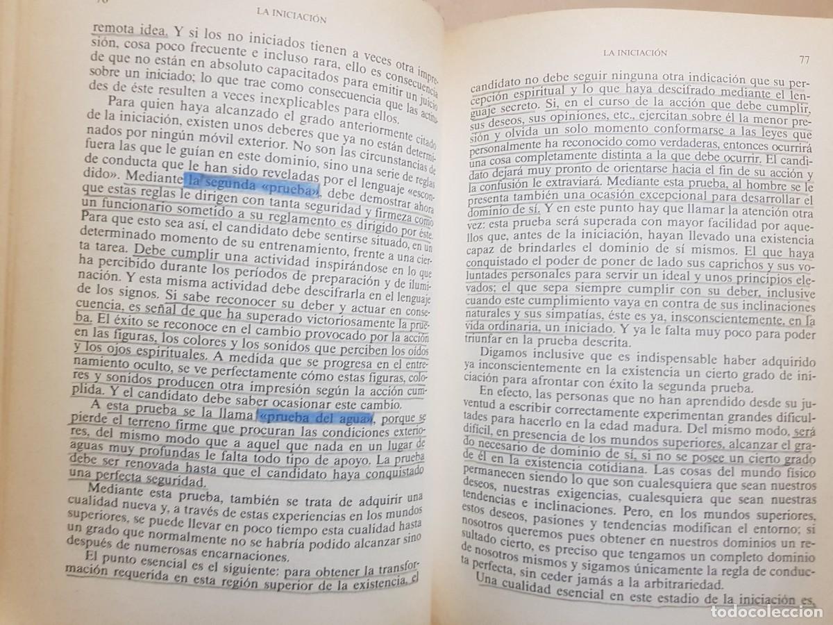 Libros: LA INICIACION - RUDOLF STEINER - ED. EDAF - 1988 - Foto 14