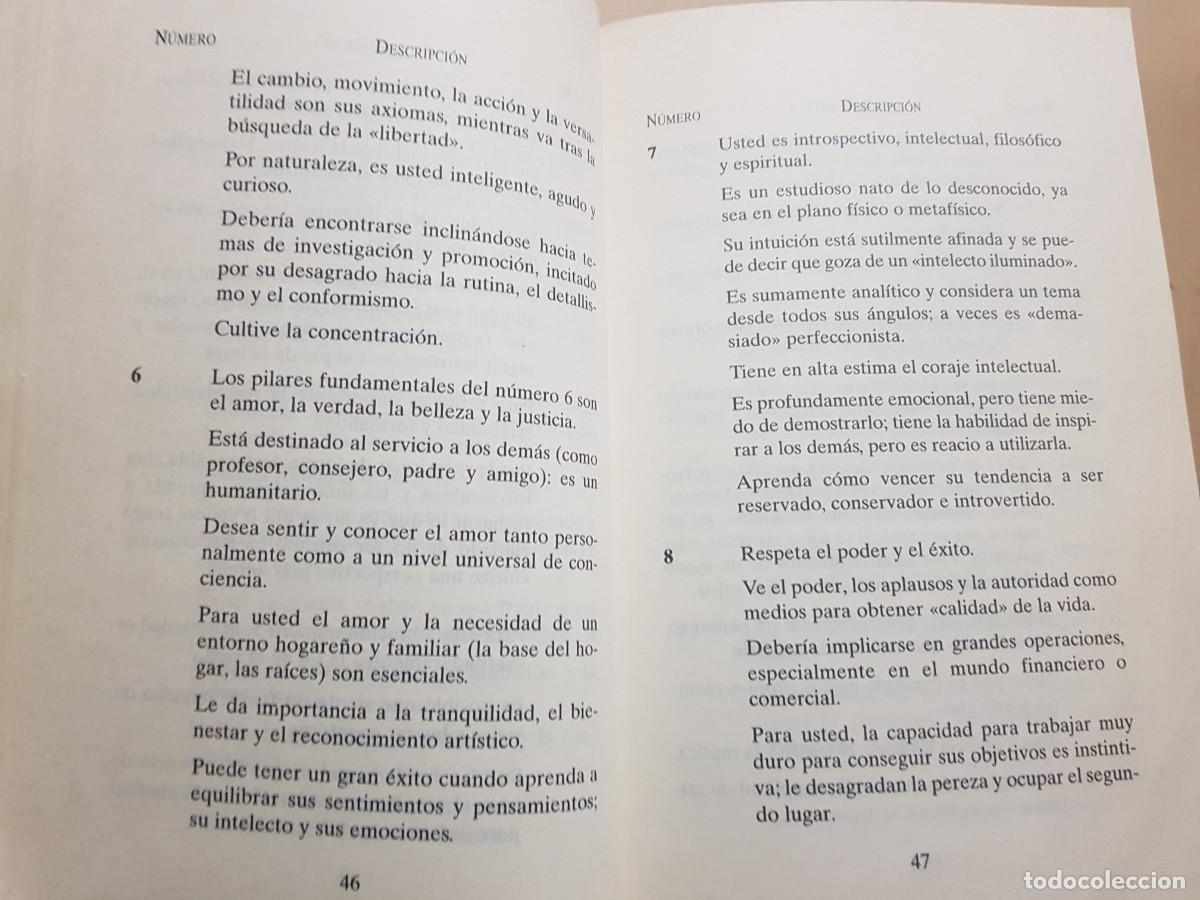 Libros: IMPECABLE - NUMEROLOG&Iacute;A SUPERF&Aacute;CIL - W. MYKIAN - ED. OBELISCO - 2008 - 1&ordf; EDICI&Oacute;N - Foto 7