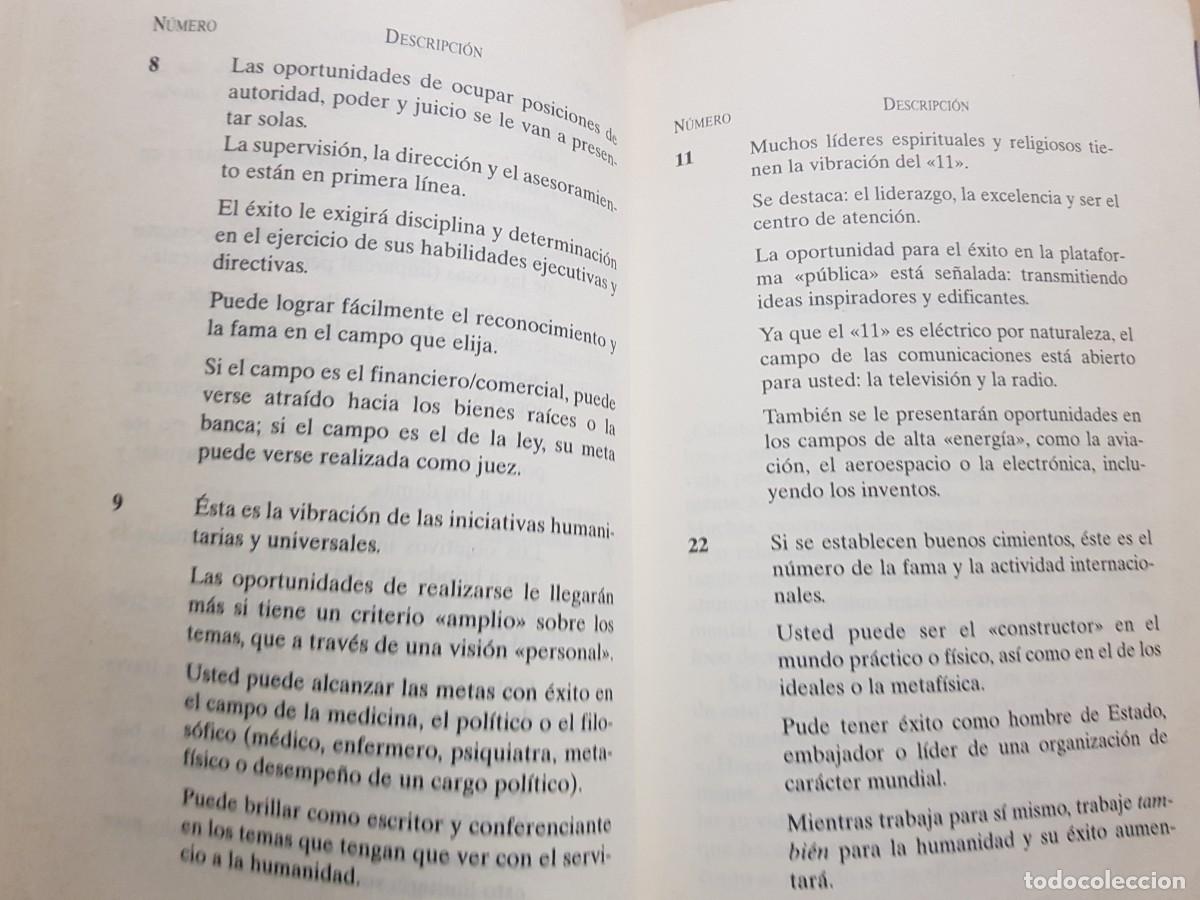 Libros: IMPECABLE - NUMEROLOG&Iacute;A SUPERF&Aacute;CIL - W. MYKIAN - ED. OBELISCO - 2008 - 1&ordf; EDICI&Oacute;N - Foto 8