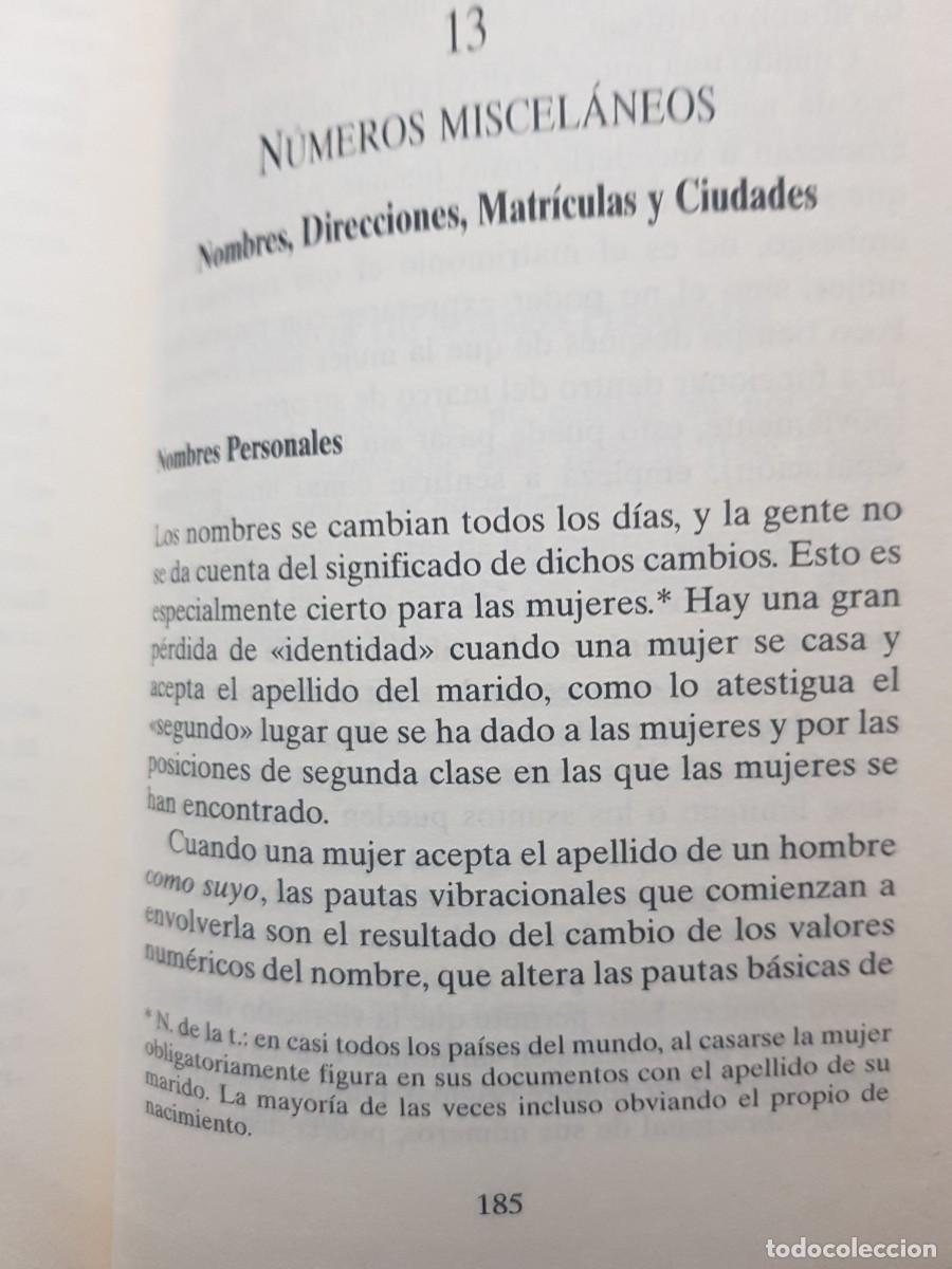 Libros: IMPECABLE - NUMEROLOG&Iacute;A SUPERF&Aacute;CIL - W. MYKIAN - ED. OBELISCO - 2008 - 1&ordf; EDICI&Oacute;N - Foto 13