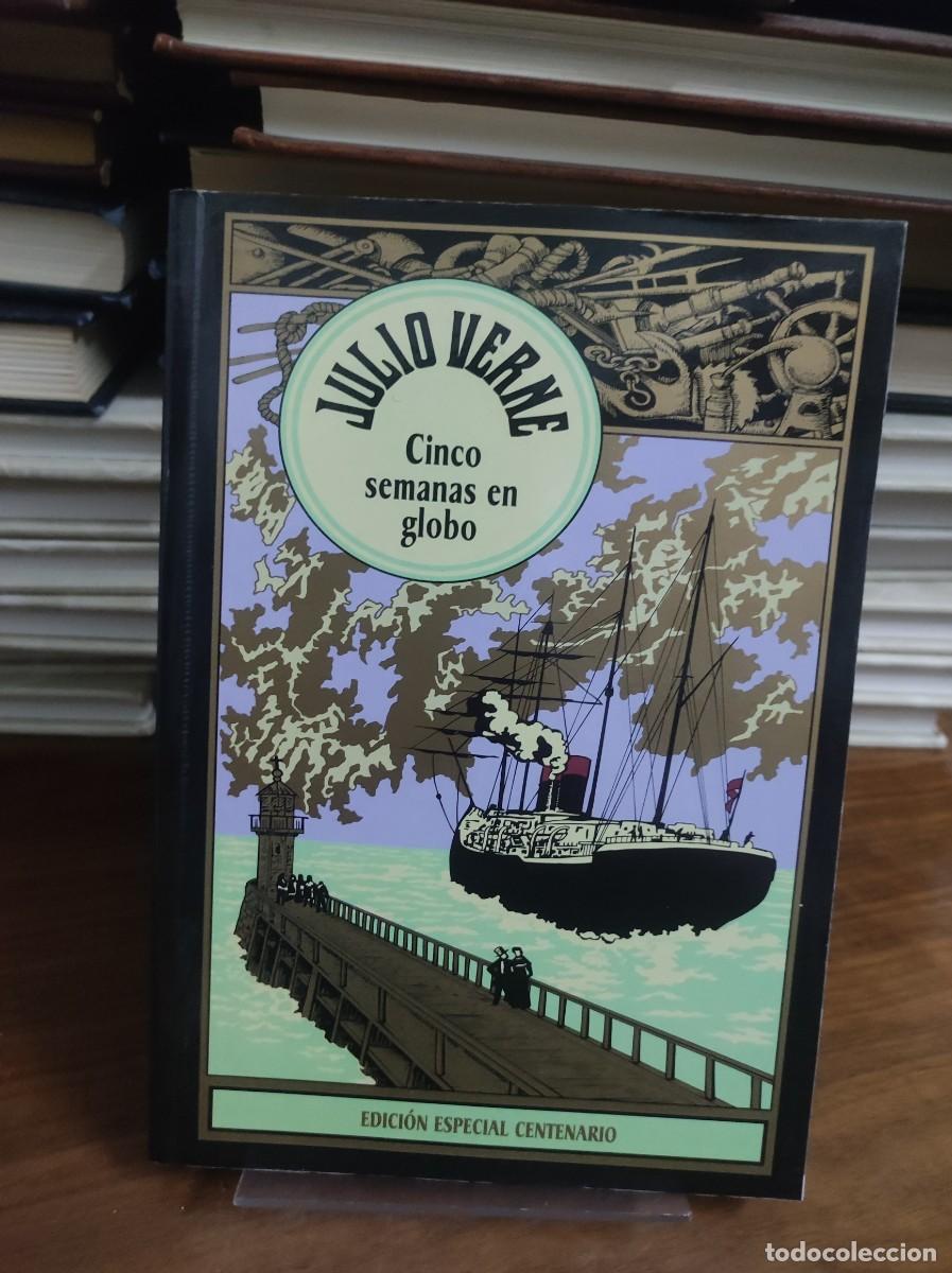 Libros: JULIO VERNE CINCO SEMANAS EN GLOBO - Foto 1