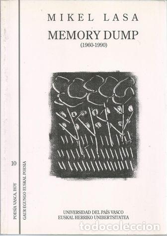 Libros: MEMORY DUMP (1960-1990) - LASA, MIKEL - Foto 1