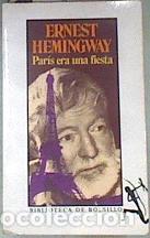 Libros: PAR&Iacute;S ERA UNA FIESTA - Hemingway,Ernest - Foto 1