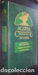 Libros: LOS ELEFANTES PUEDEN RECORDAR/PROBLEMA DE POLLENSA/UN TRISTE CIPR&Eacute;S - Christie,Agatha