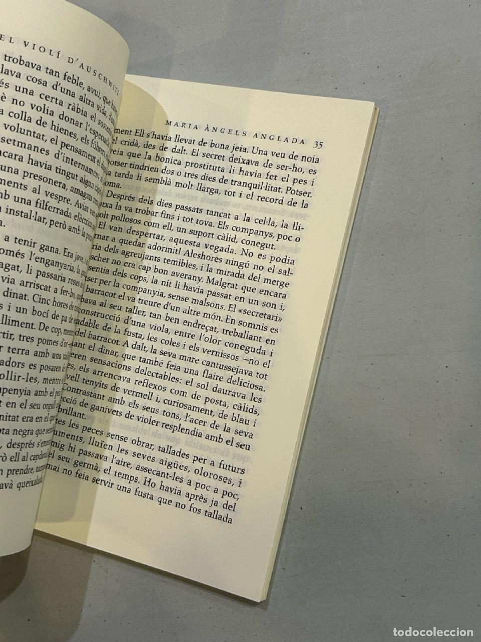 Libros: M. &Agrave;ngels Anglada - El viol&iacute; dAuschwitz - Foto 2