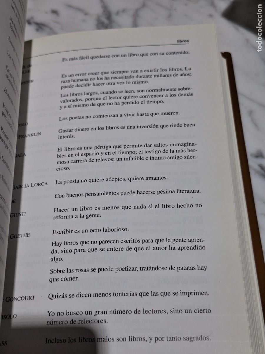 Libros: Diccionario Espasa Citas - Luis Se&ntilde;or - Foto 7