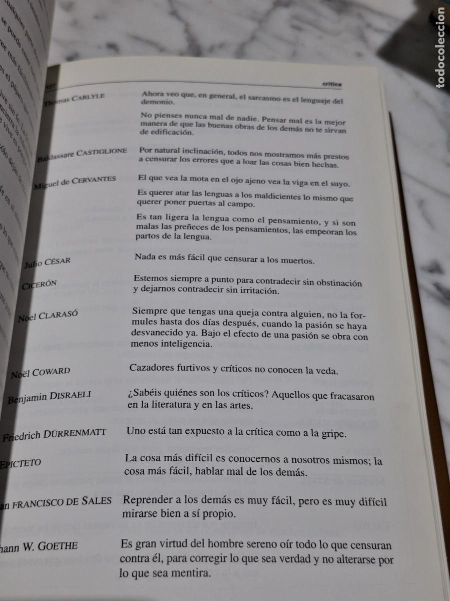 Libros: Diccionario Espasa Citas - Luis Se&ntilde;or - Foto 11