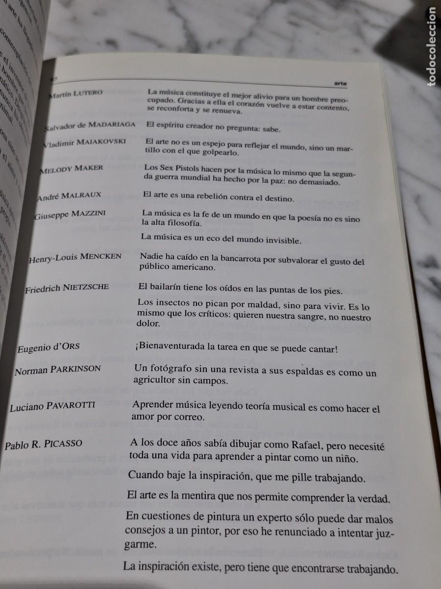 Libros: Diccionario Espasa Citas - Luis Se&ntilde;or - Foto 12