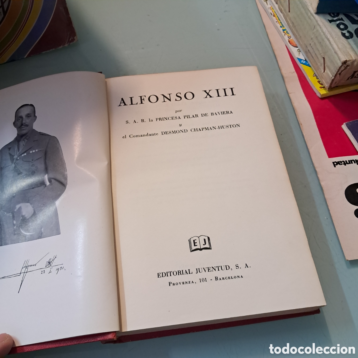 Libros: Alfonso XIII , PRINCESA PILAR DE BAVIERA, Juventud - Foto 2