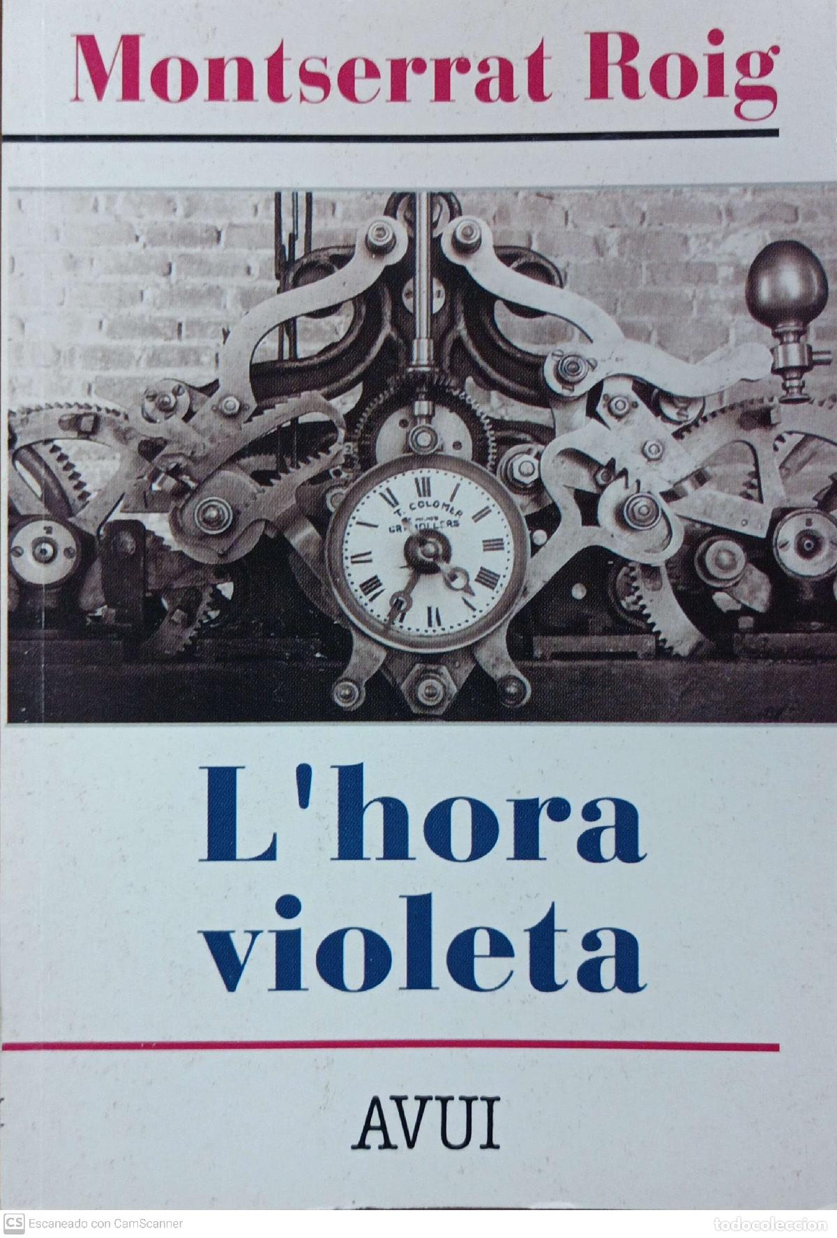 Libros: Lhora violeta - Montserrat Roig - Foto 1
