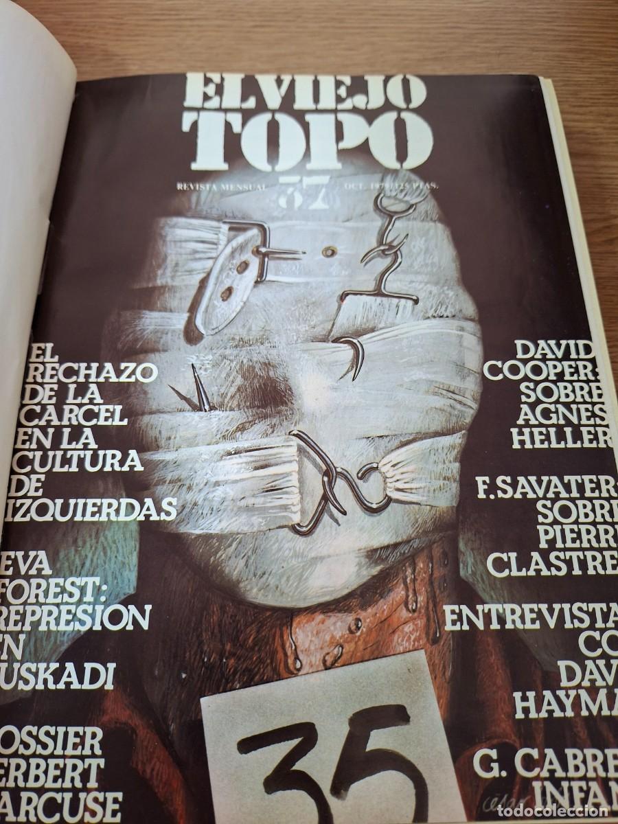 Libri di seconda mano: EL VIEJO TOPO . N&ordm; 37, 38, 39, 40, 41 Y 42 . 6 N&Uacute;MEROS ENCUADERNADOS - VV.AA