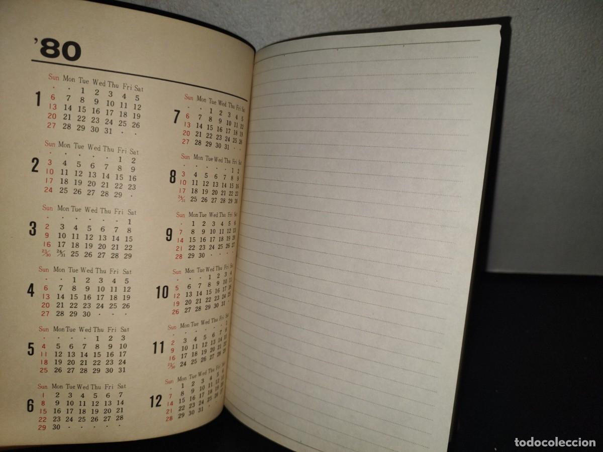 Libros: 204- LIBRETA DE ANOTACIONES VINTAGE: DIARY 80 - Foto 5