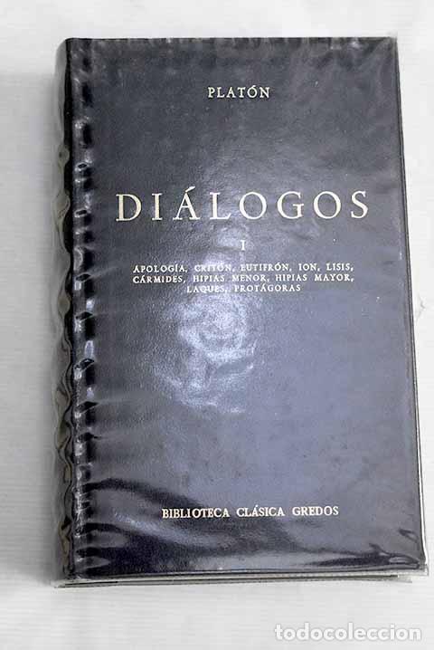 Libros: Di&aacute;logos, tomo I: Plat&oacute;n.- Plat&oacute;n - Foto 1