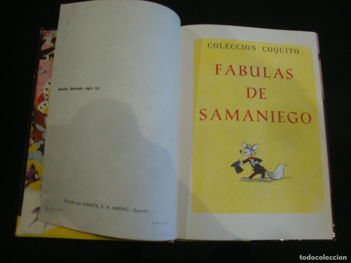 Libros: FABULAS DE SAMANIEGO COLECCION COQUITO - Foto 4