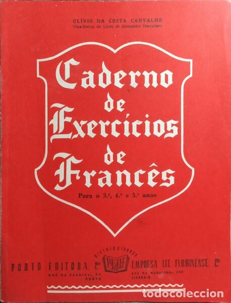 Libros: CARVALHO. (Ol&iacute;vio de) - CADERNO DE EXERC&Iacute;CIOS DE FRANC&Ecirc;S 3.&ordm;, 4.&ordm; e 5.&ordm; ANOS. - Foto 1