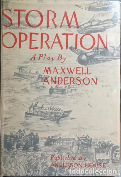Libros: ANDERSON. (Maxwell) - STORM OPERATION. - Foto 1