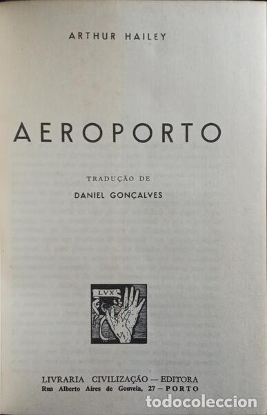 Libros: HAILEY. (Arthur) - AEROPORTO. [REIMP. 1972] - Foto 2