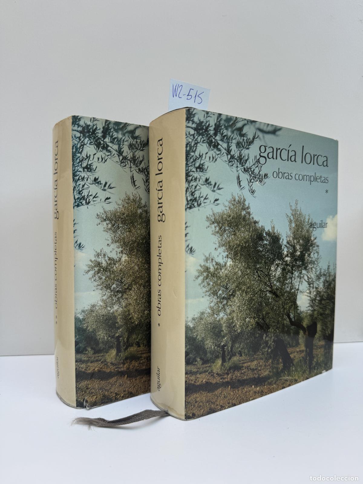 Libros: GARC&Iacute;A LORCA, Federico. - Obras Completas. (2 tomos). - Foto 1