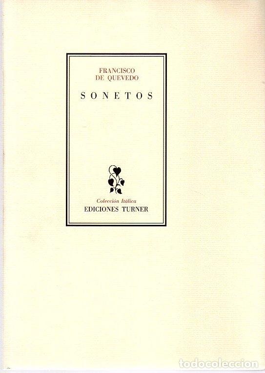 Libros: Sonetos - Francisco de Quevedo - Foto 1