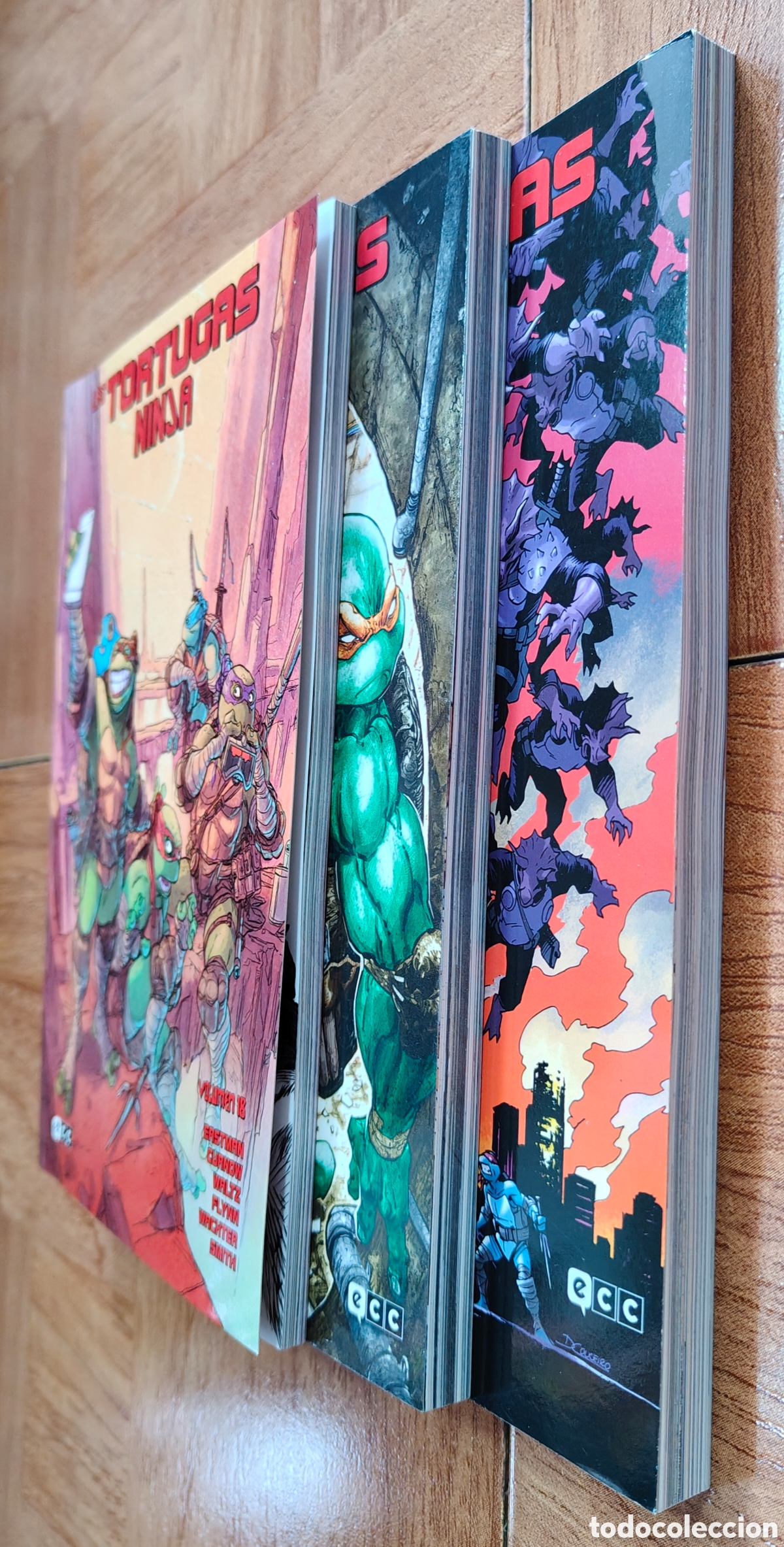 Libros: Las Tortugas Ninja � 3 N&uacute;meros (15-18-19) � ECC - VV. AA. - Foto 2
