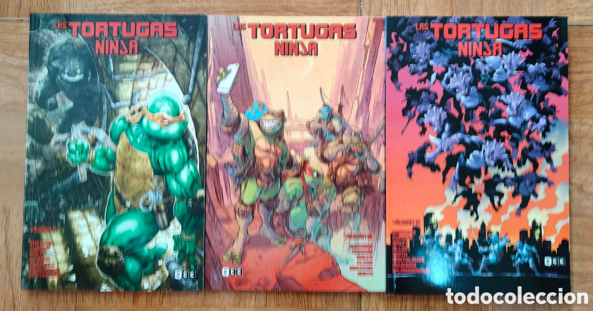 Libros: Las Tortugas Ninja � 3 N&uacute;meros (15-18-19) � ECC - VV. AA. - Foto 3