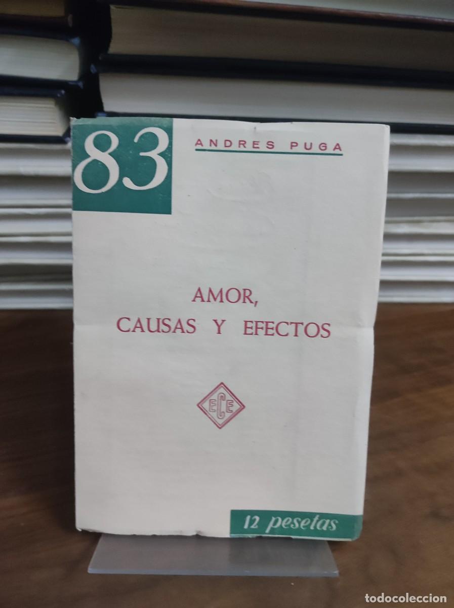 Libros: AMOR CAUSAS Y EFECTOS ANDRES PUGA - Foto 1