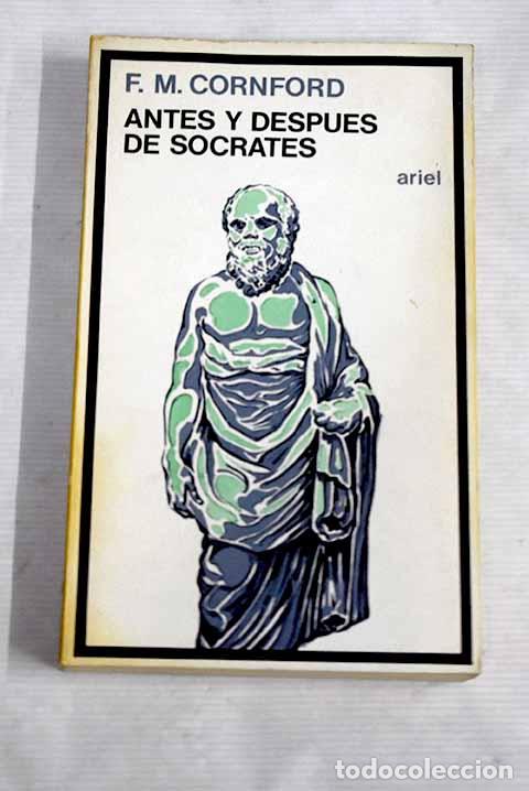 Libros: Antes y despu&eacute;s de S&oacute;crates.- Cornford, Francis Macdonald - Foto 1