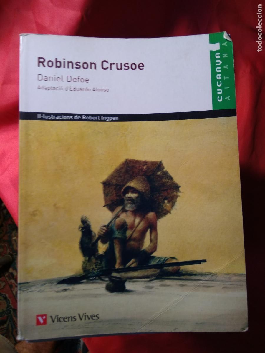 Libros: Robinson Crusoe. Daniel Dafoe L.7539-1893 Valenciano - Foto 1
