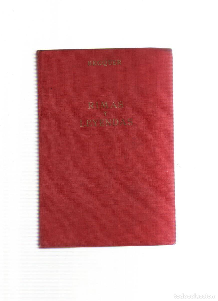 Libros: RIMAS Y LEYENDAS BECQUER - Foto 1