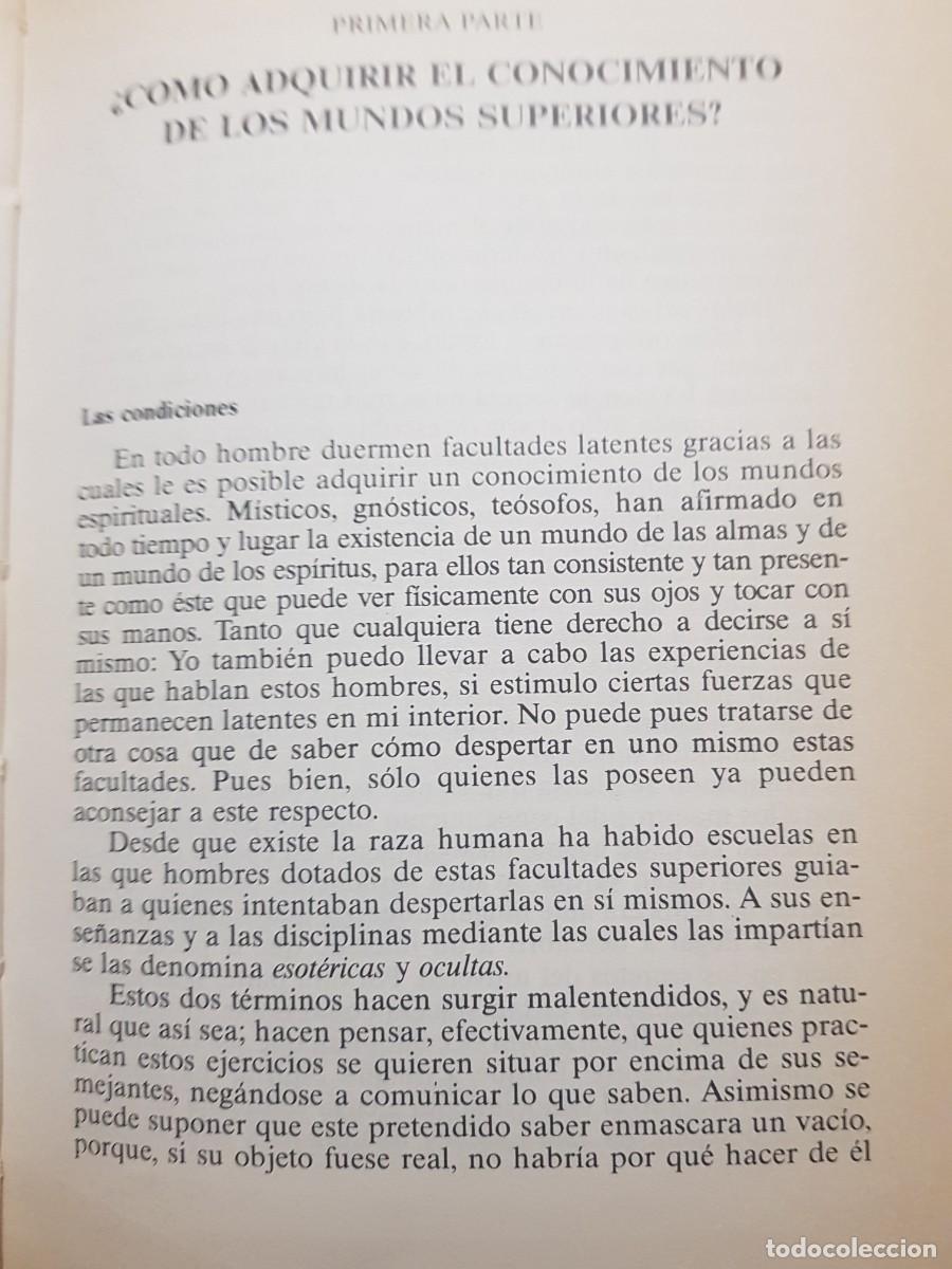Libros: LA INICIACION - RUDOLF STEINER - ED. EDAF - 1988 - Foto 8