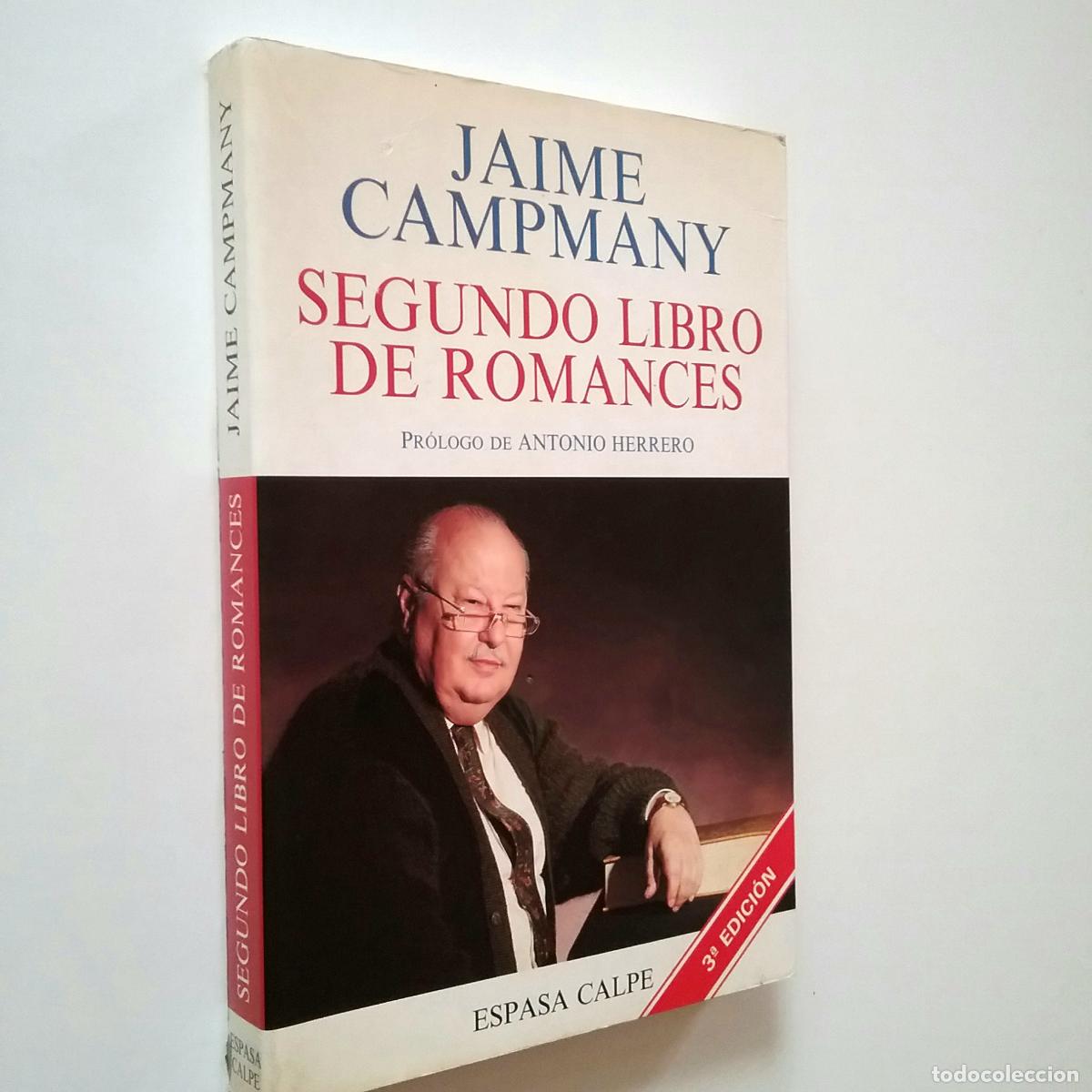 Libros: Jaime Campmany (Pr&oacute;logo de Antonio Herrero) - Segundo libro de los Romances - Foto 1